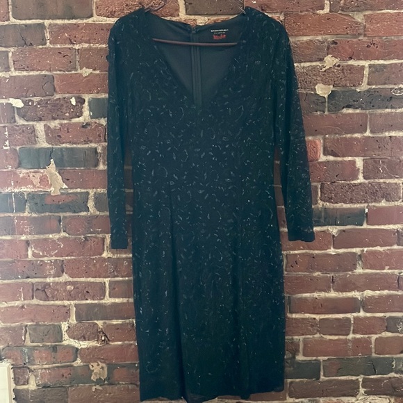 Banana Republic L’Wren Scott navy lace dress - Picture 2 of 4